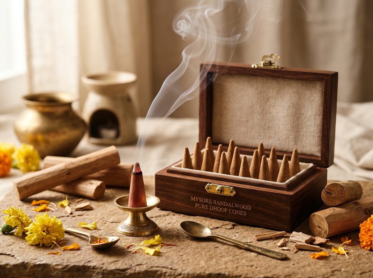 Sandalwood Dhoop Cones